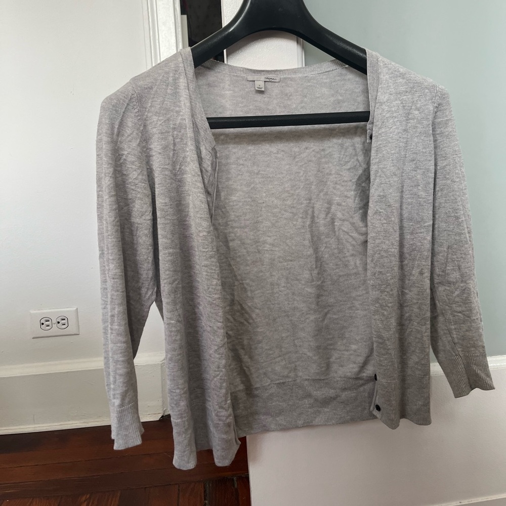 Gray Halogen Cardigan